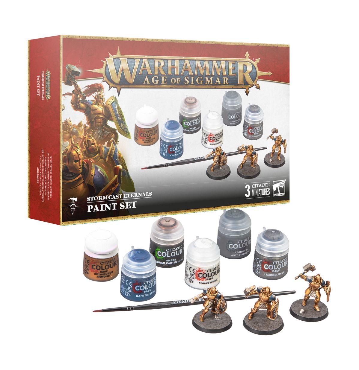 Image of STORMCAST ETERNALS & PAINT SET Warhammer product