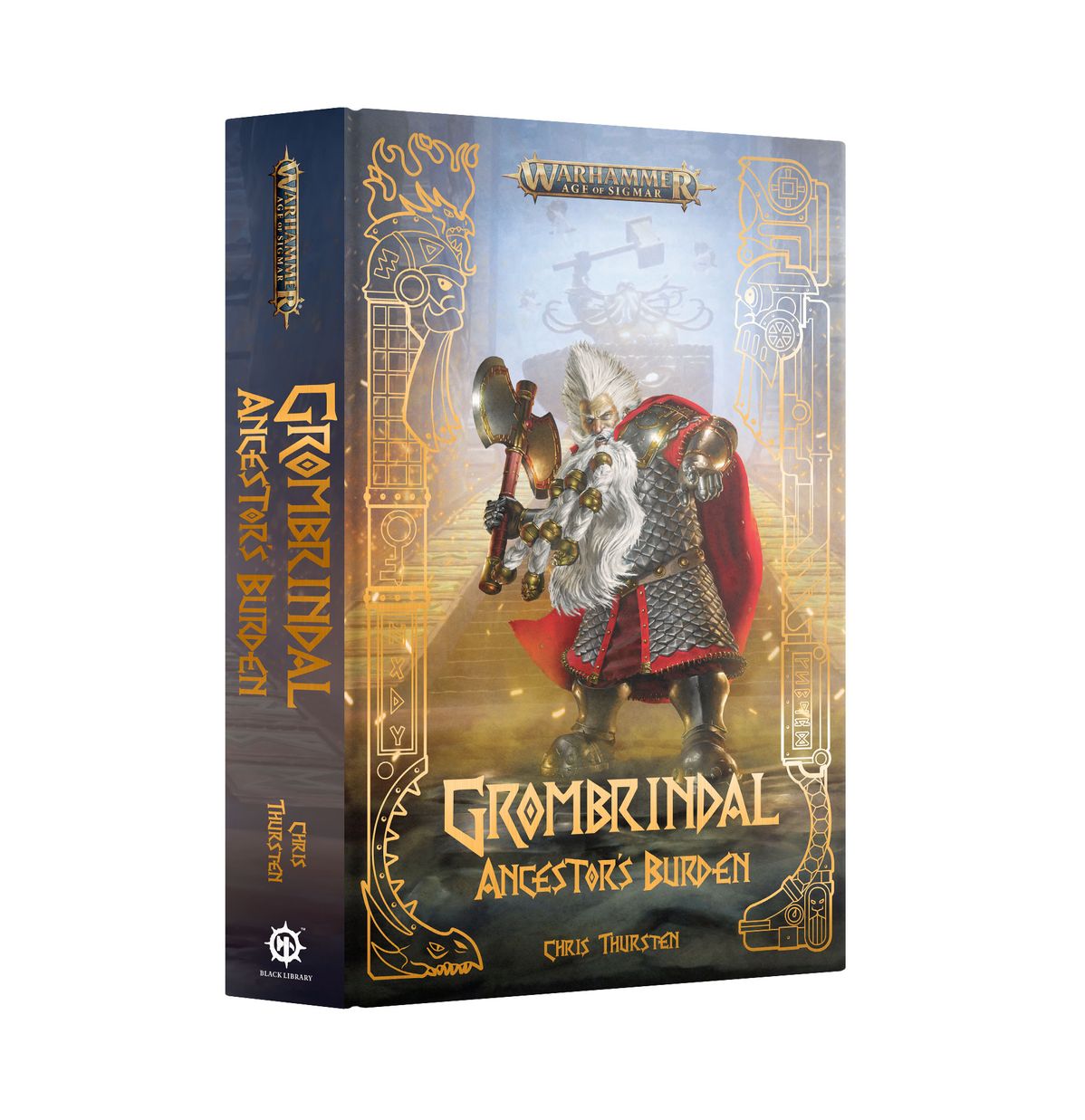 Image of GROMBRINDAL: ANCESTOR'S BURDEN (HB) Warhammer product