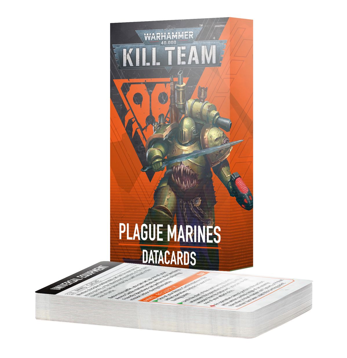 Image of PLAGUE MARINES DATACARDS Warhammer product