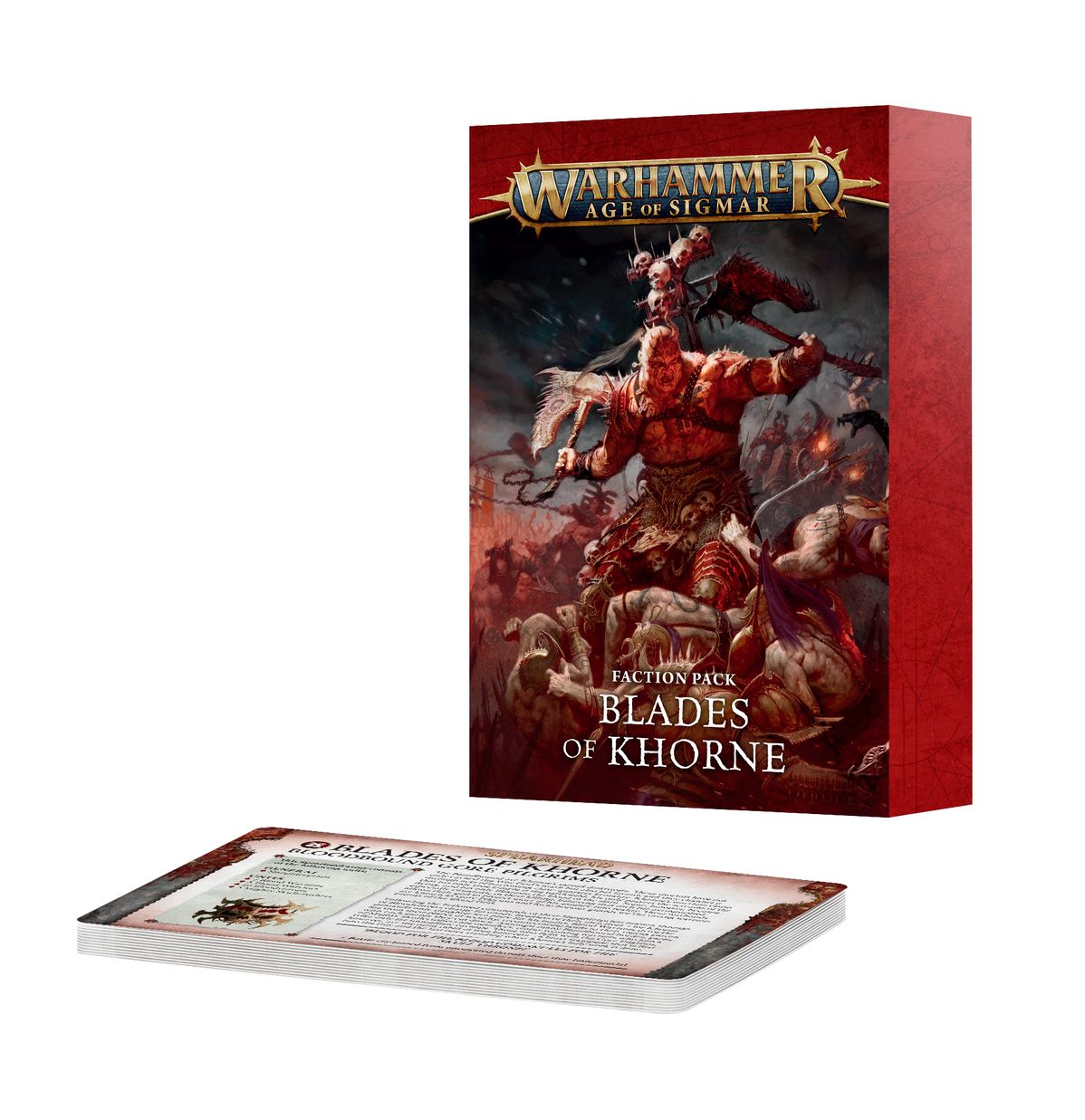 Image of BLADES OF KHORNE FACTION PACK Warhammer product
