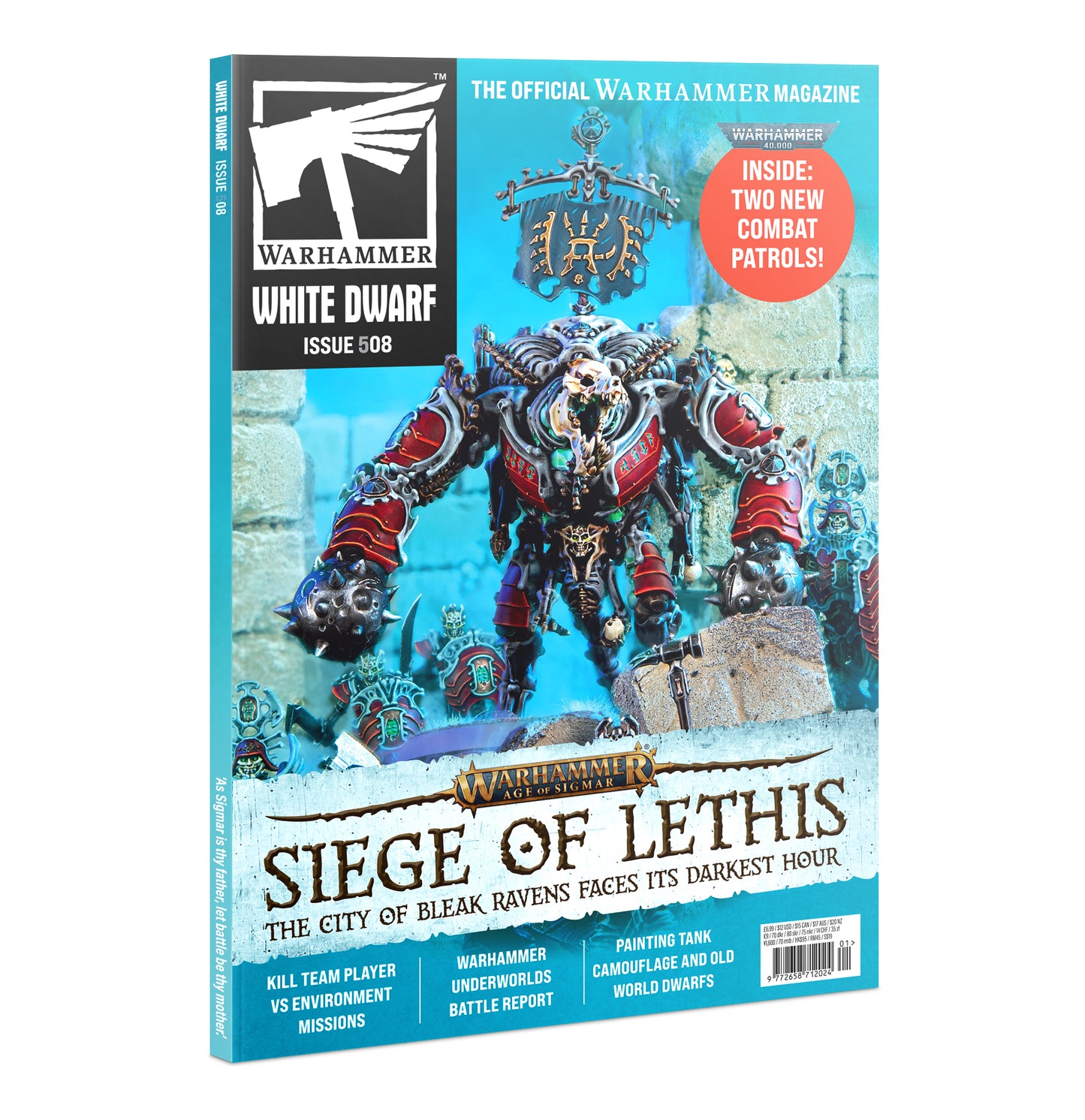 Image of WHITE DWARF 508 (JAN-25) (ENGLISH) Warhammer product