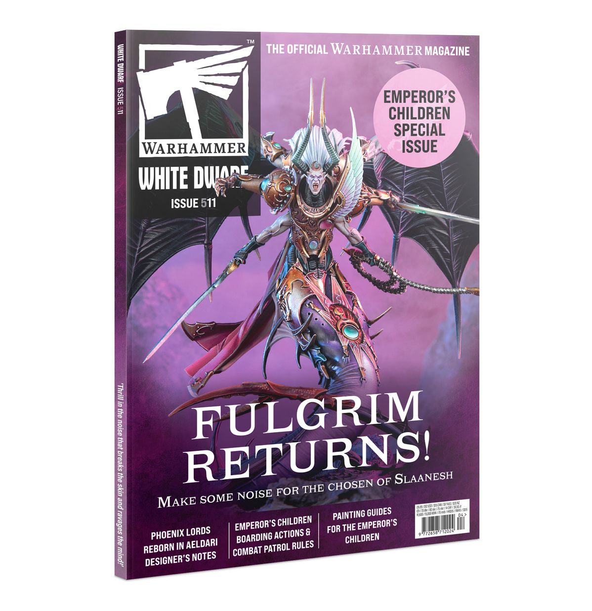 Image of WHITE DWARF 511 (APR-25) (ENGLISH) Warhammer product