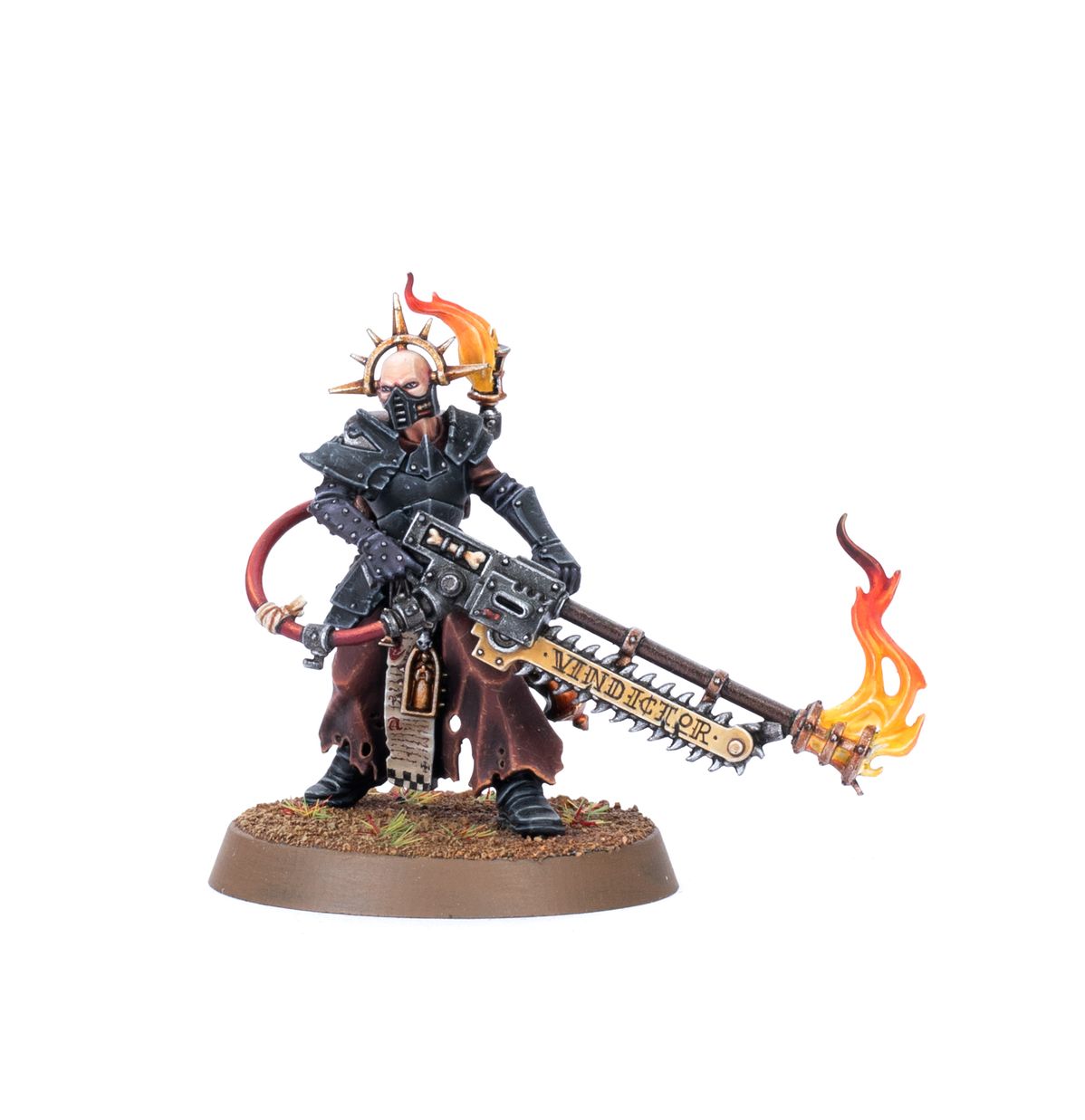 Image of MINISTORUM PRIEST WITH VINDICTOR Warhammer product