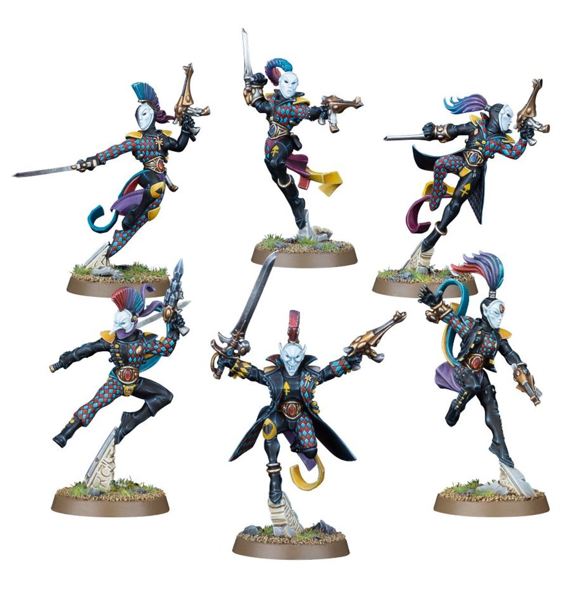 Image of HARLEQUIN TROUPE Warhammer product