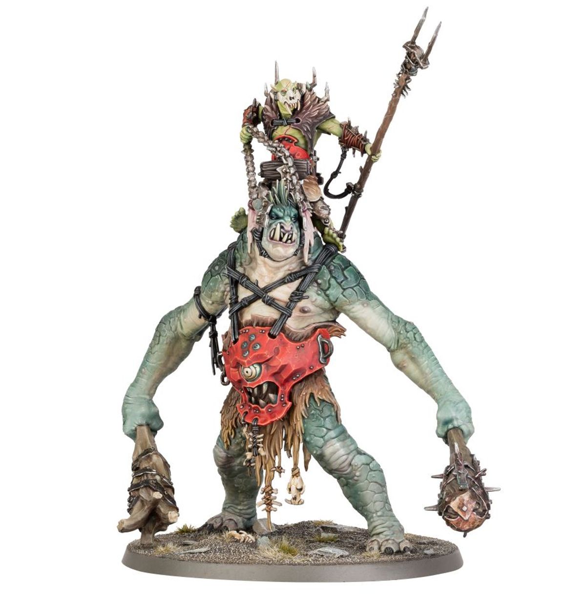 Image of BREAKA-BOSS ON MIREBRUTE TROGGOTH Warhammer product