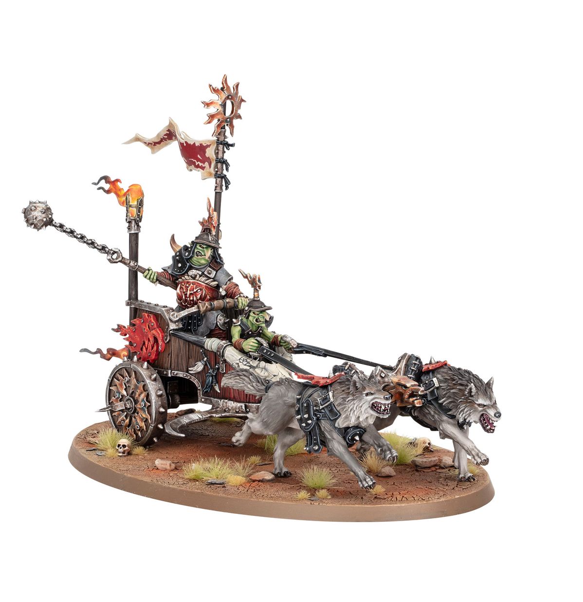 Image of SNARLBOSS ON WAR-WHEELA Warhammer product