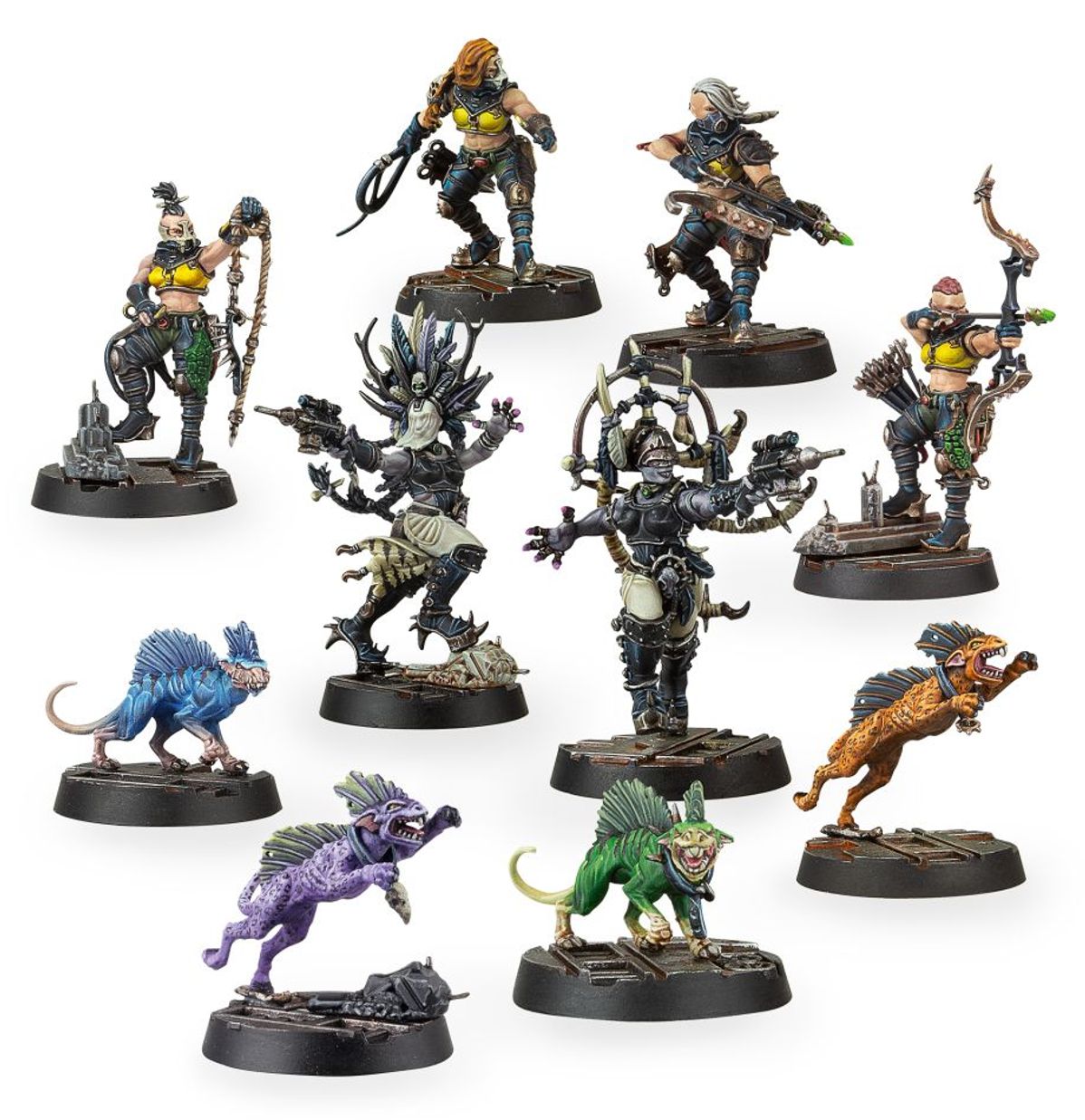 Image of ESCHER DEATH MAIDENS & WYLD RUNNERS Warhammer product