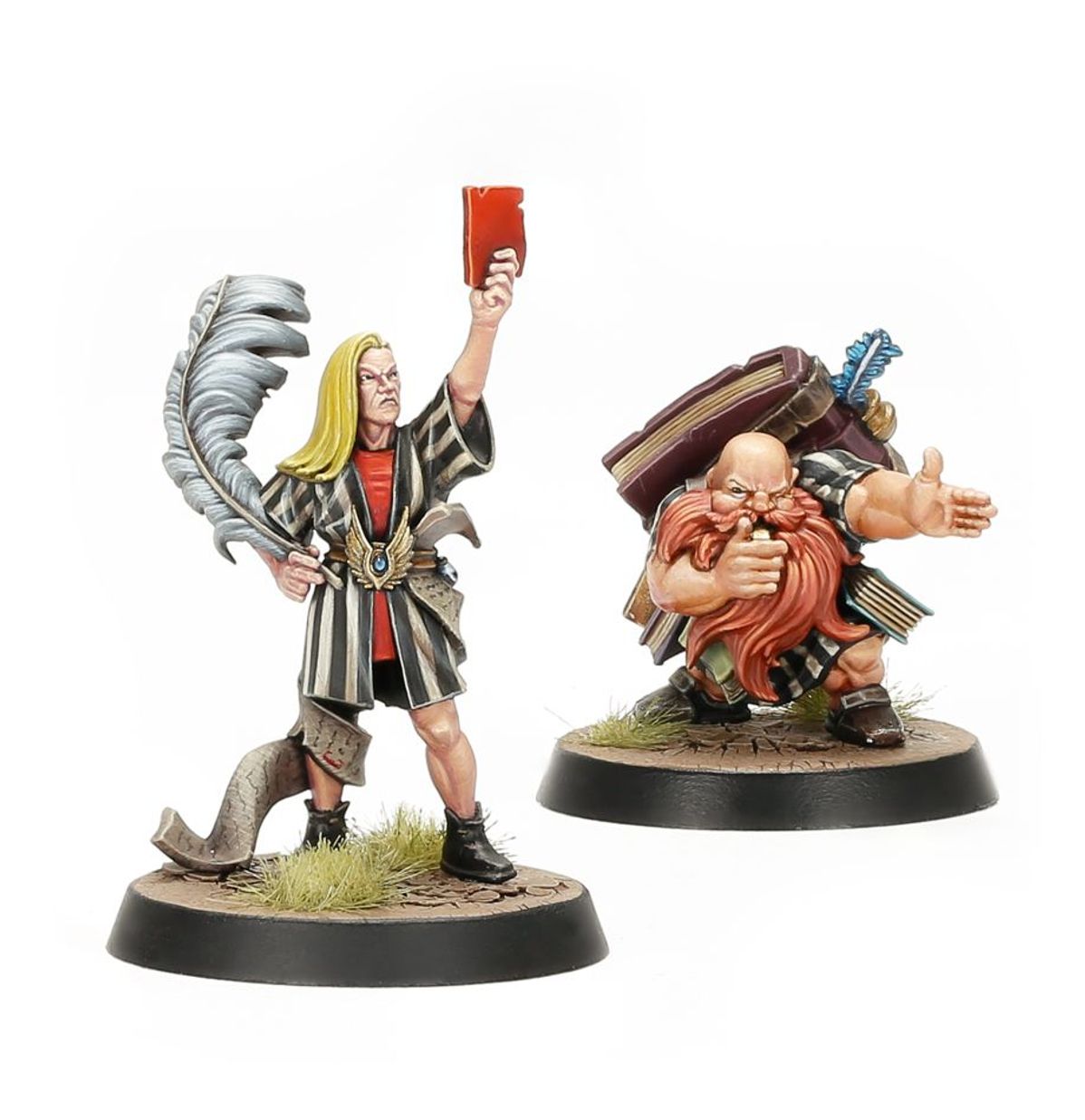 Image of BLOOD BOWL ELF AND DWARF BIASED REFEREES Warhammer product