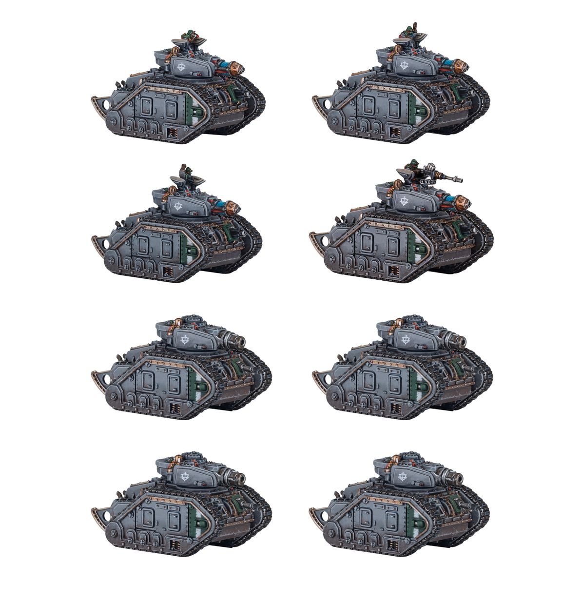 Image of LEMAN RUSS EXECUTIONER & DEMOLISHR SQUADRON Warhammer product