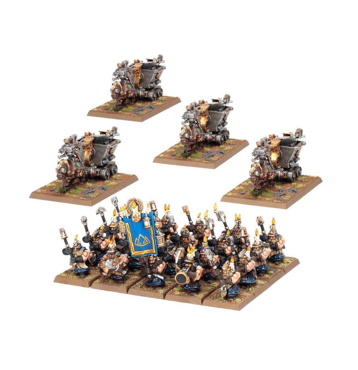 Image of DWARFEN MOUNTAIN HOLDS: DWARF MINERS Warhammer product