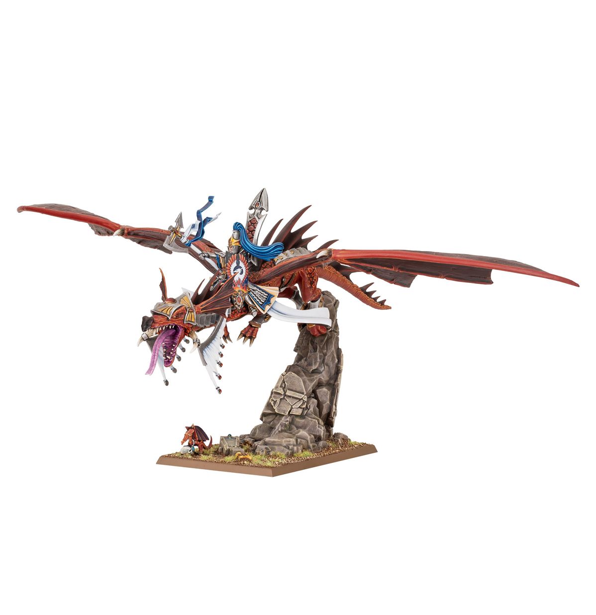 Image of HIGH ELF REALMS: LORD ON DRAGON Warhammer product