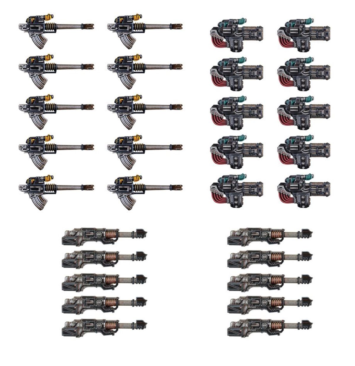 Image of HEAVY WEAPONS UPGRADE SET - VOLKITE CULVERINS, LASCANNONS & AUTOCANNONS Warhammer product