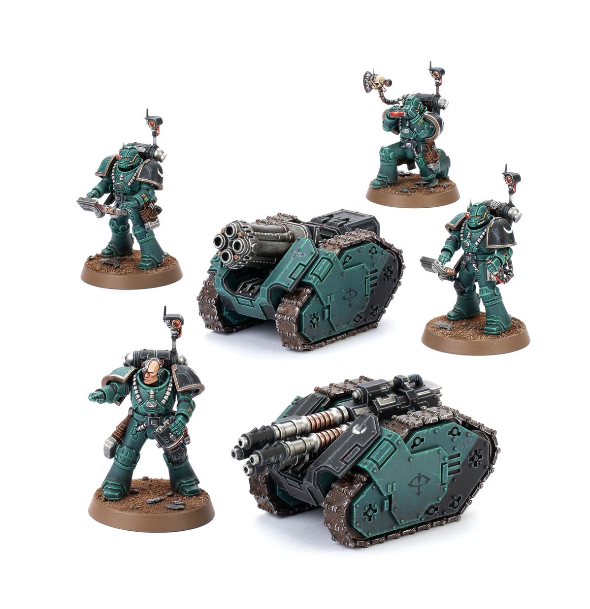 Image of RAPIER LASER DESTROYER AND QUAD LAUNCHER BATTERY Warhammer product