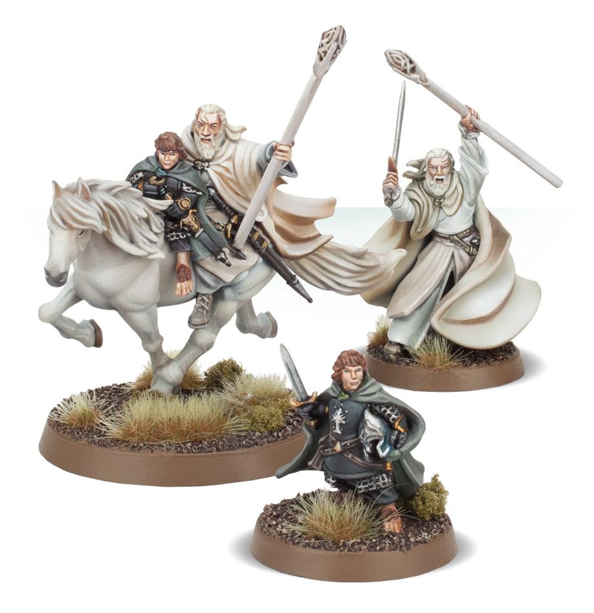 Image of GANDALF THE WHITE & PEREGRIN TOOK Warhammer product