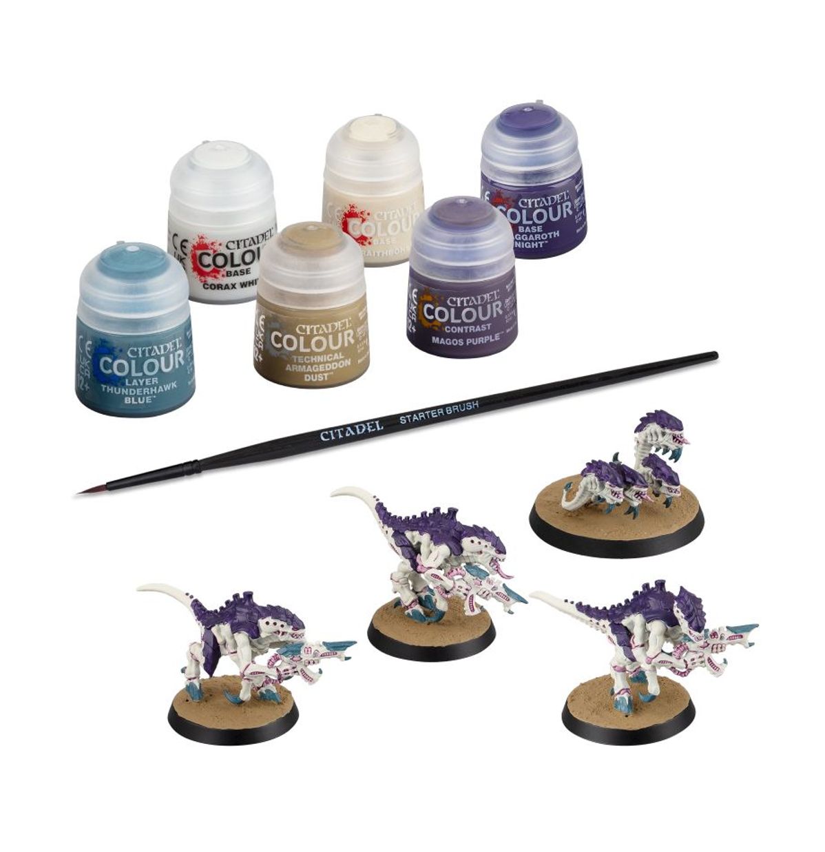 Image of TERMAGANTS & RIPPER SWARM PAINTS SET Warhammer product