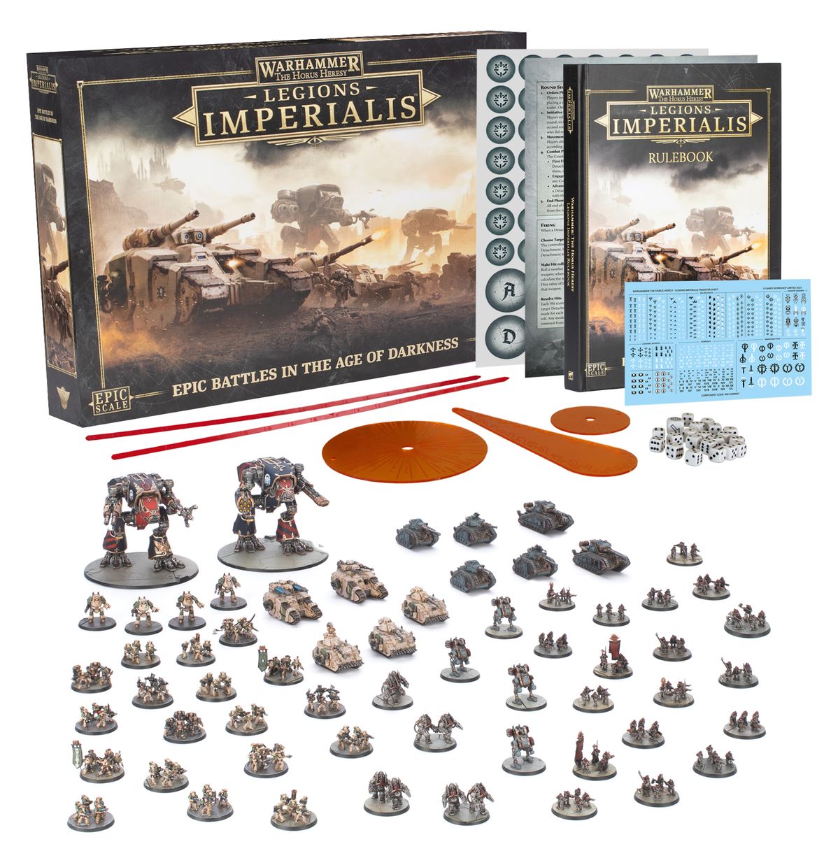 Image of LEGIONS IMPERIALIS: THE HORUS HERESY Warhammer product