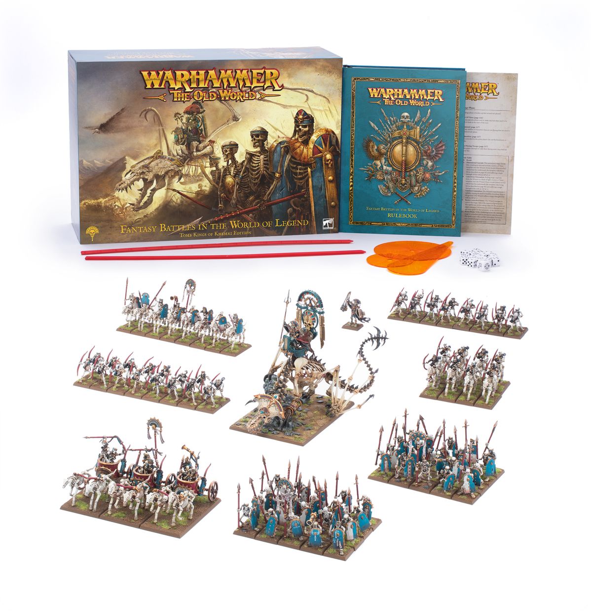 Image of OLD WORLD: TOMB KINGS OF KHEMRI (ENG) Warhammer product