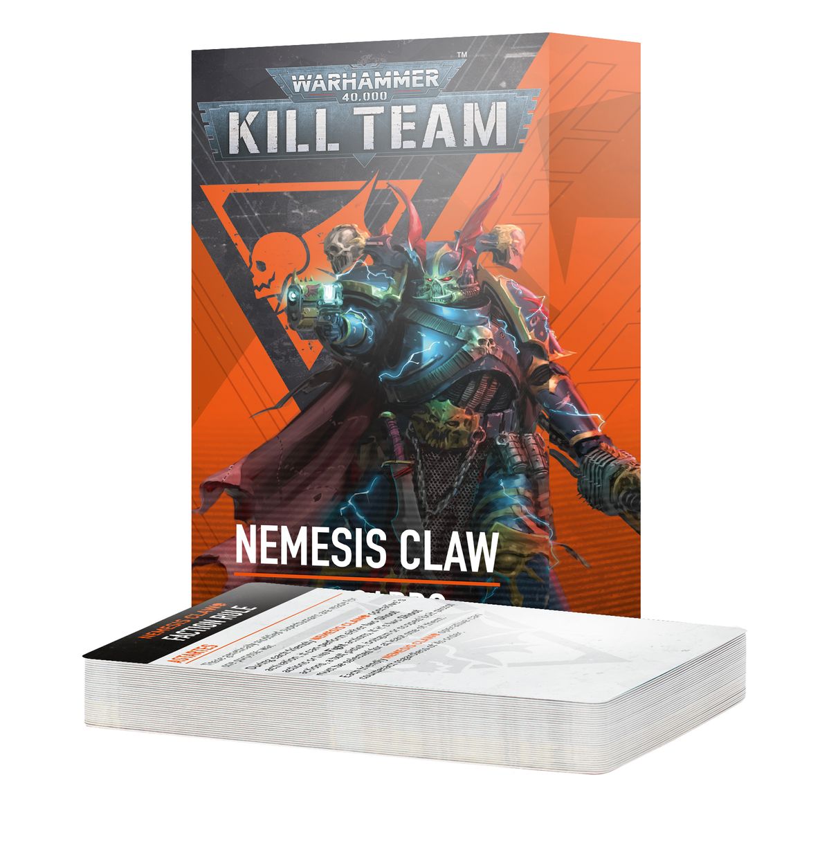 Image of NEMESIS CLAW DATACARDS Warhammer product