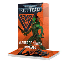 Image of BLADES OF KHAINE DATACARDS Warhammer product