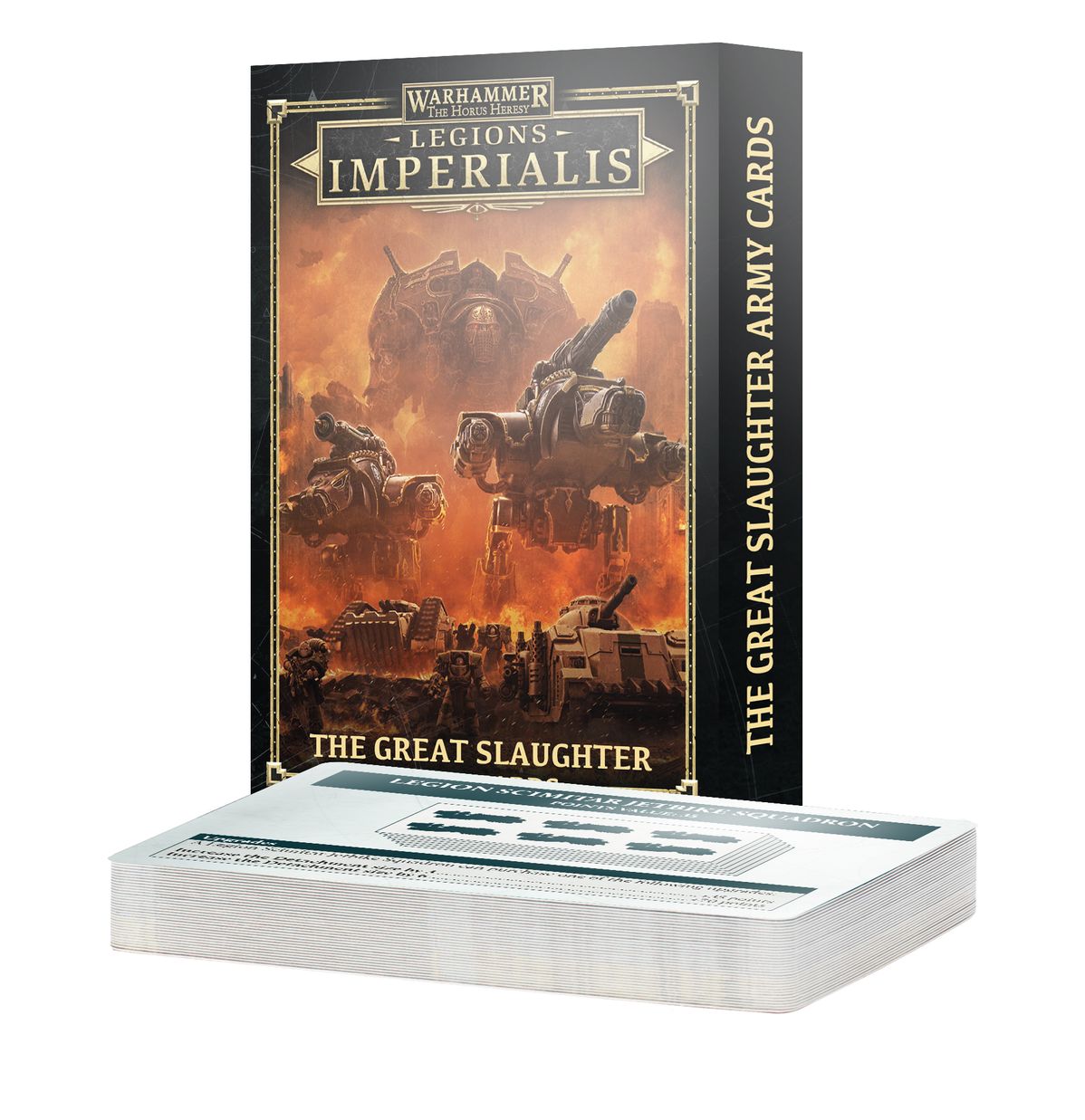 Image of THE GREAT SLAUGHTER ARMY CARDS Warhammer product