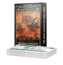 Image of THE GREAT SLAUGHTER ARMY CARDS Warhammer product