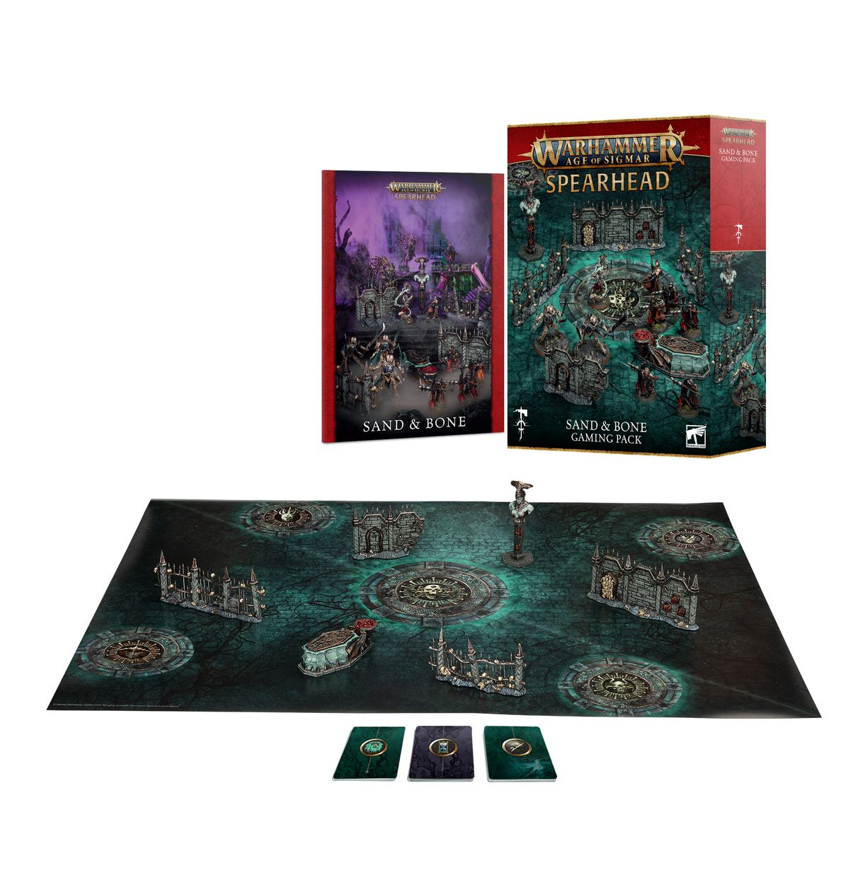 Image of SAND AND BONE GAMING PACK Warhammer product