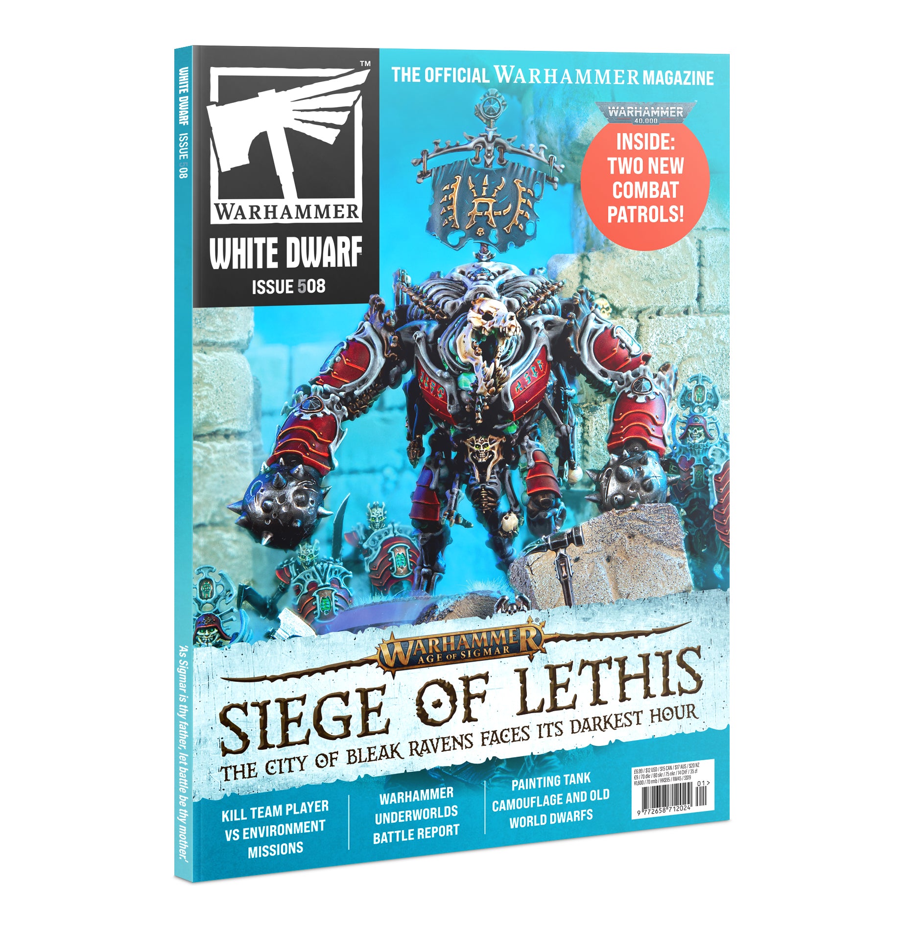 Image of WHITE DWARF 508 (JAN-25) (ENGLISH) Warhammer product