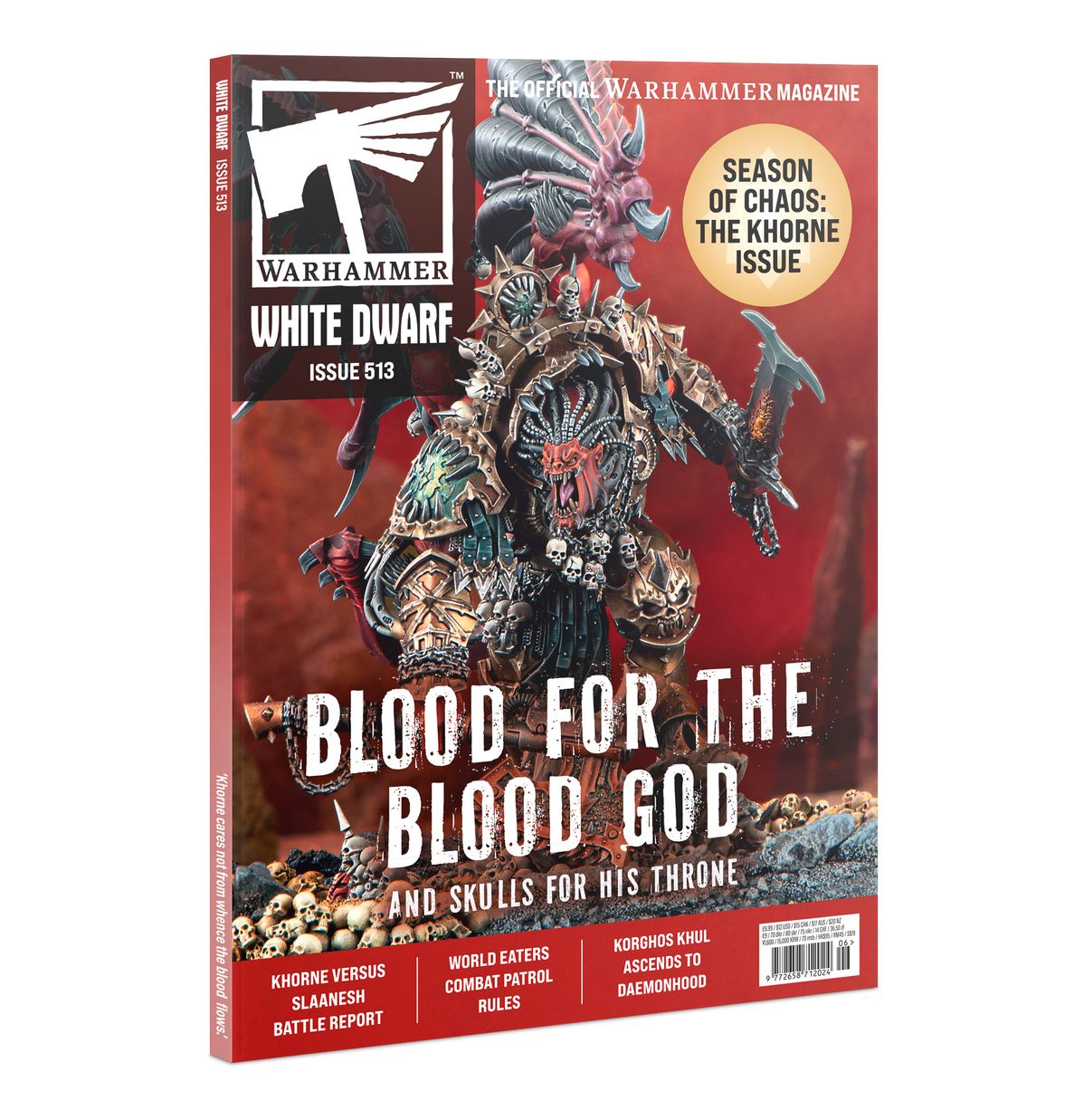 Image of WHITE DWARF 513 (JUN-25) (ENGLISH) Warhammer product