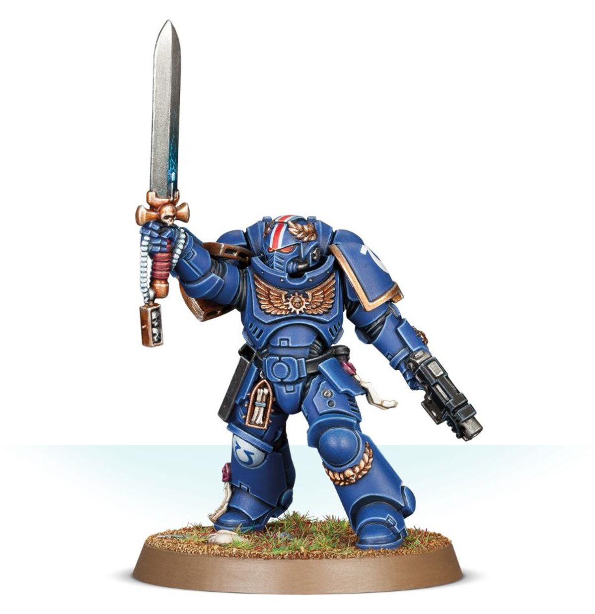 Image of LIEUTENANT WITH POWER SWORD Warhammer product