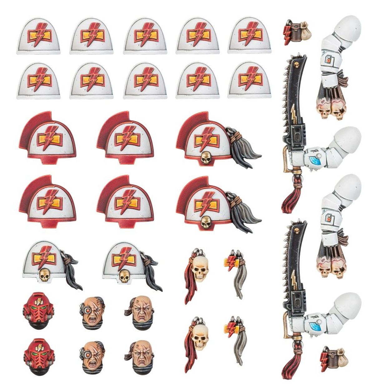 Image of WHITE SCARS PRIMARIS UPGRADES/TRANSFERS Warhammer product