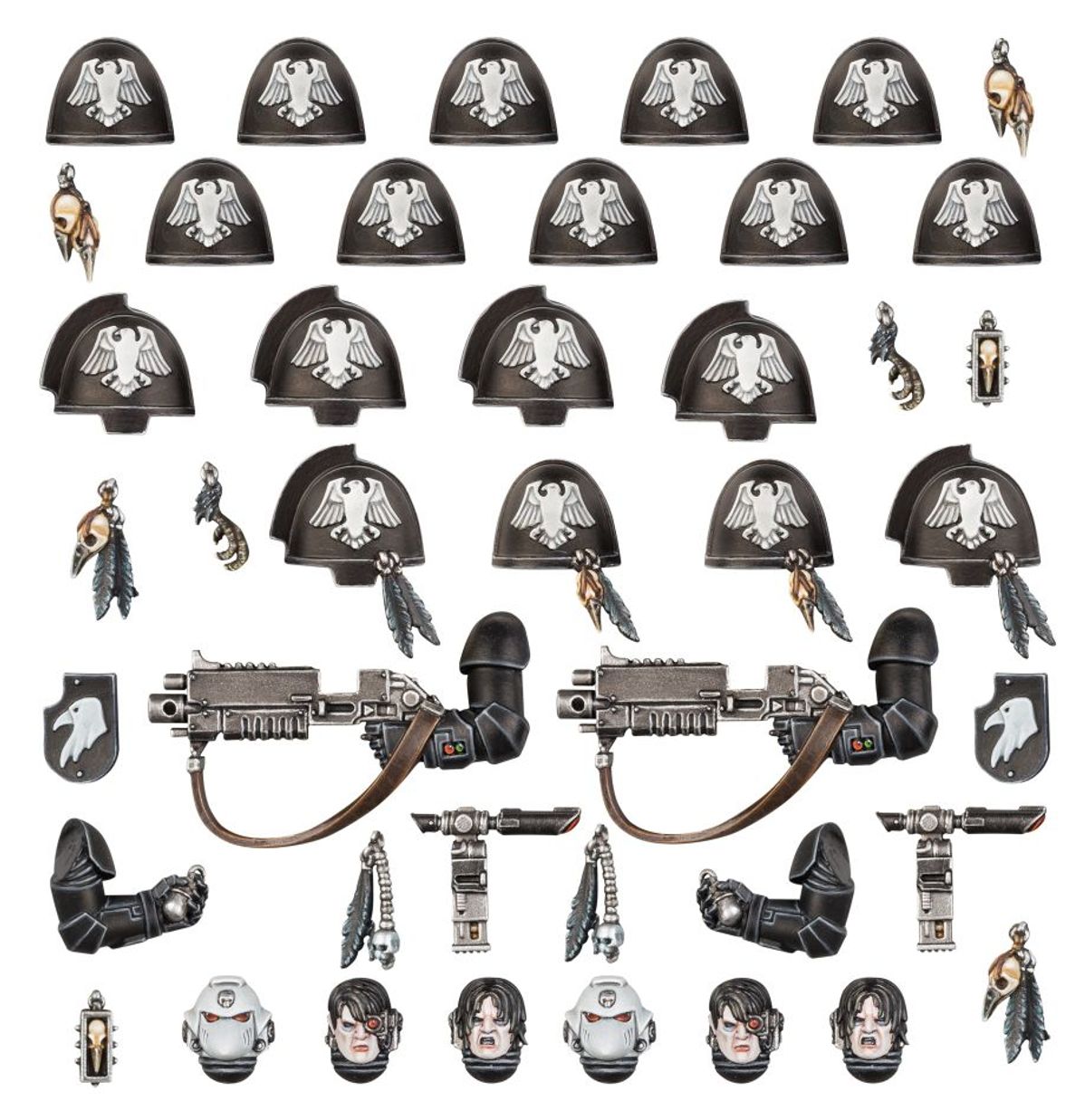 Image of RAVEN GUARD PRIMARIS UPGRADES & TRANSFRS Warhammer product