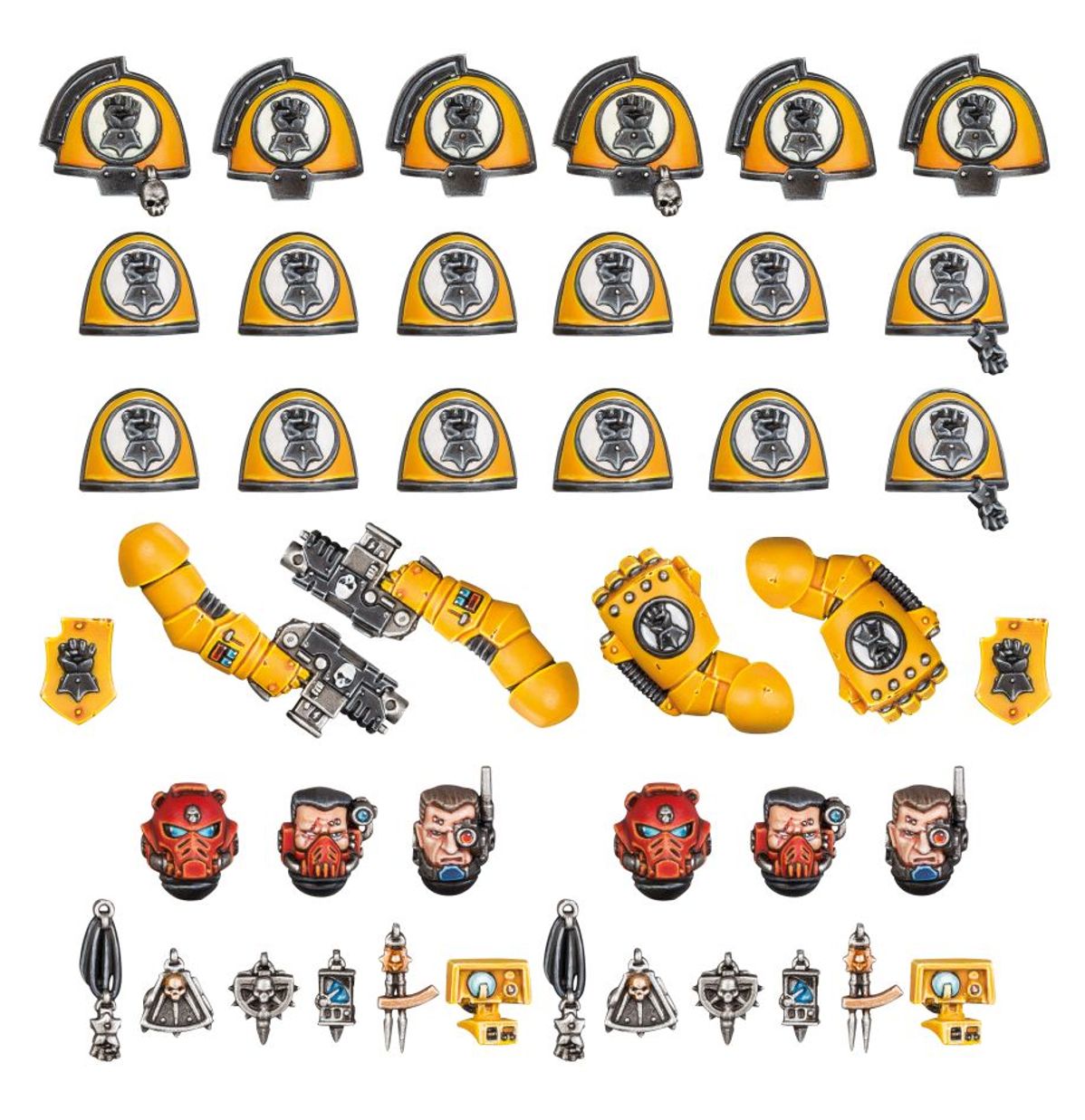 Image of IMPERIAL FISTS PRIMARIS UPGRADES & TRANSFERS Warhammer product