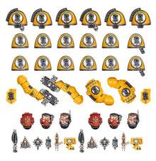Image of IMPERIAL FISTS PRIMARIS UPGRADES & TRANSFERS Warhammer product