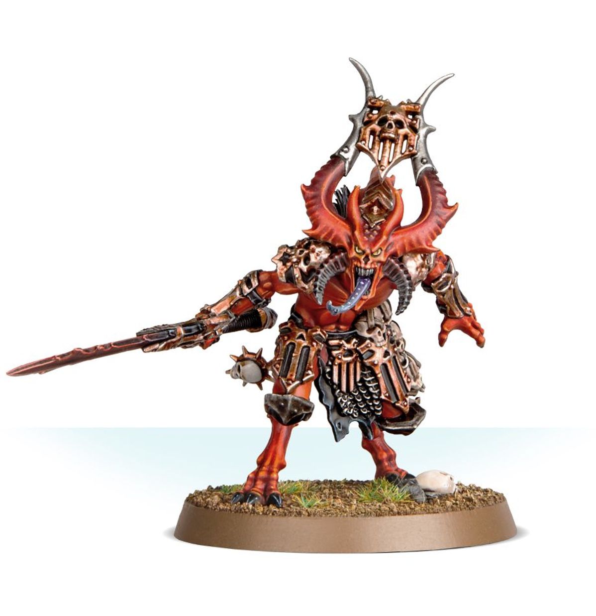 Image of BLOODMASTER HERALD OF KHORNE Warhammer product
