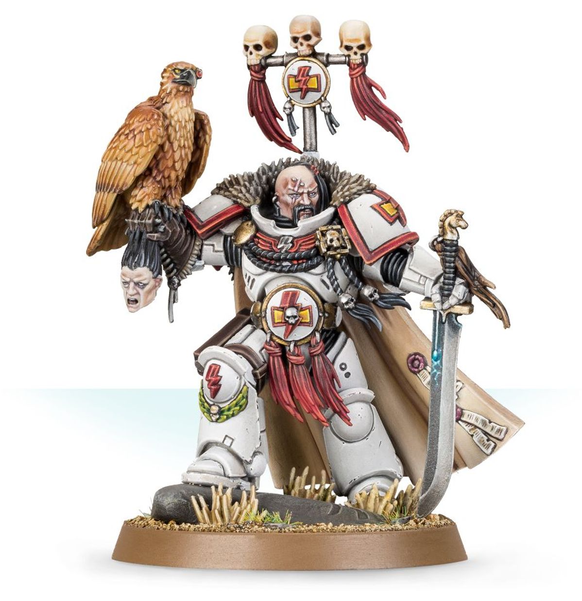 Image of WHITE SCARS KOR'SARRO KHAN Warhammer product