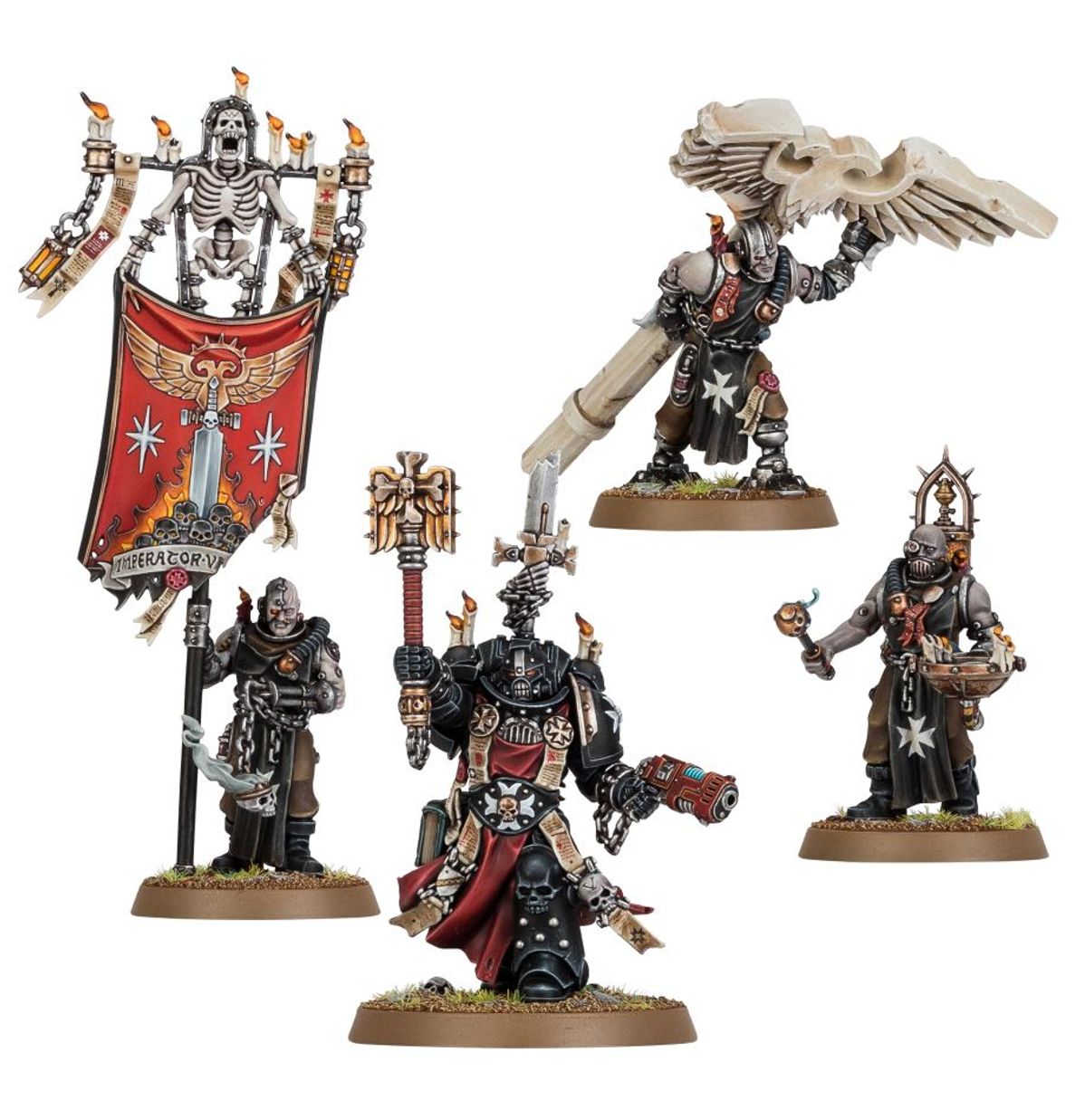 Image of GRIMALDUS & RETINUE Warhammer product