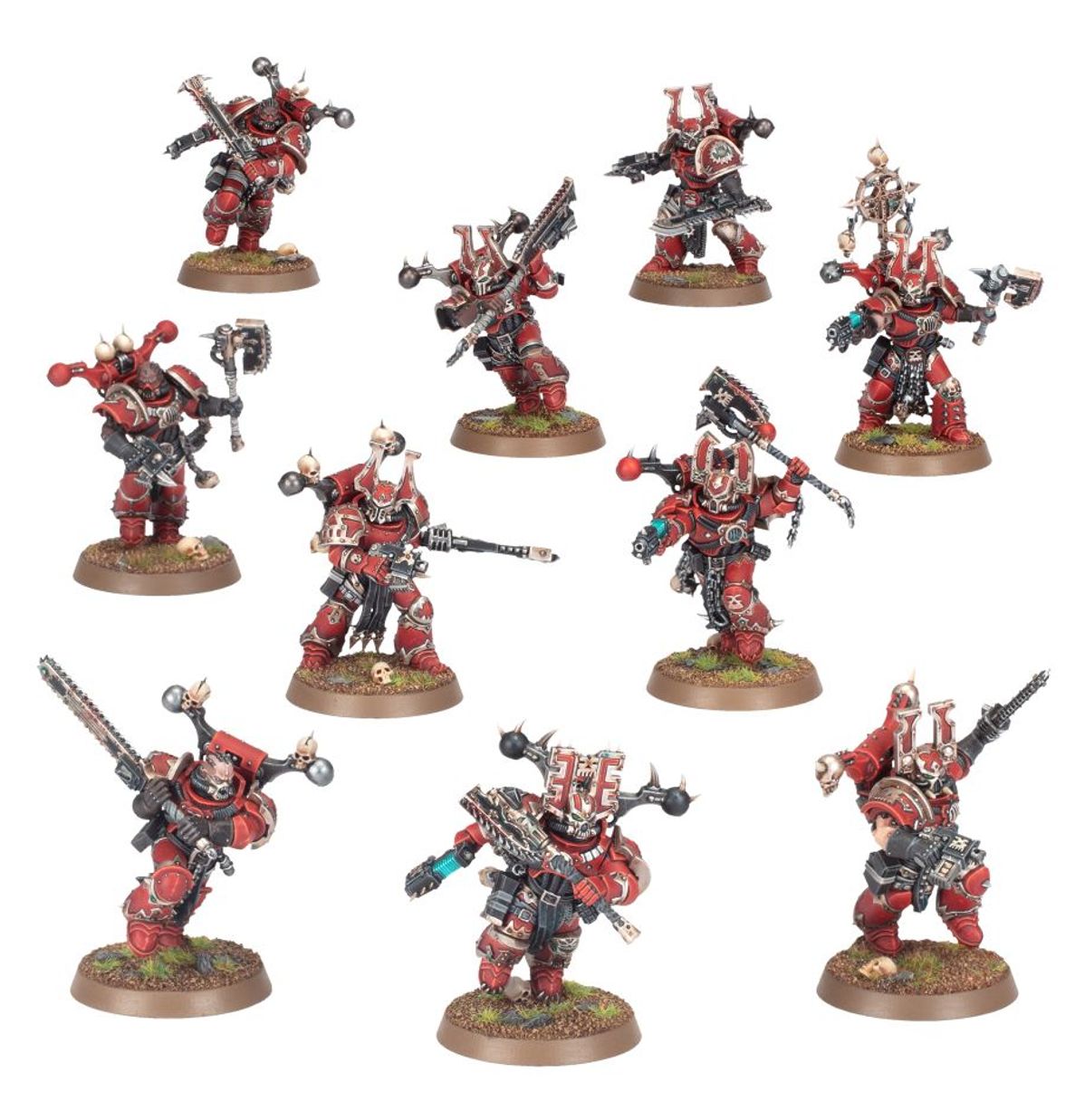 Image of KHORNE BERSERKERS Warhammer product