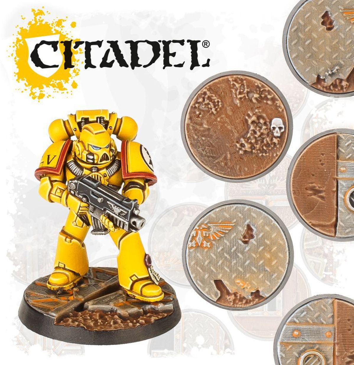 Image of SECTOR IMPERIALIS: 32MM ROUND BASES Warhammer product