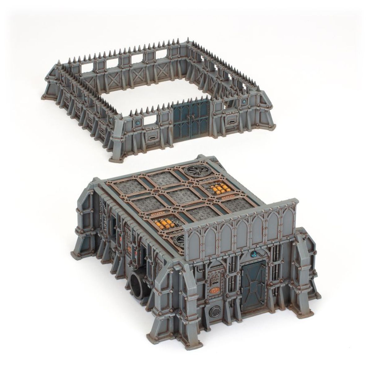 Image of BATTLEZONE FRONTERIS: STC HAB-BUNKER & STOCKADES Warhammer product