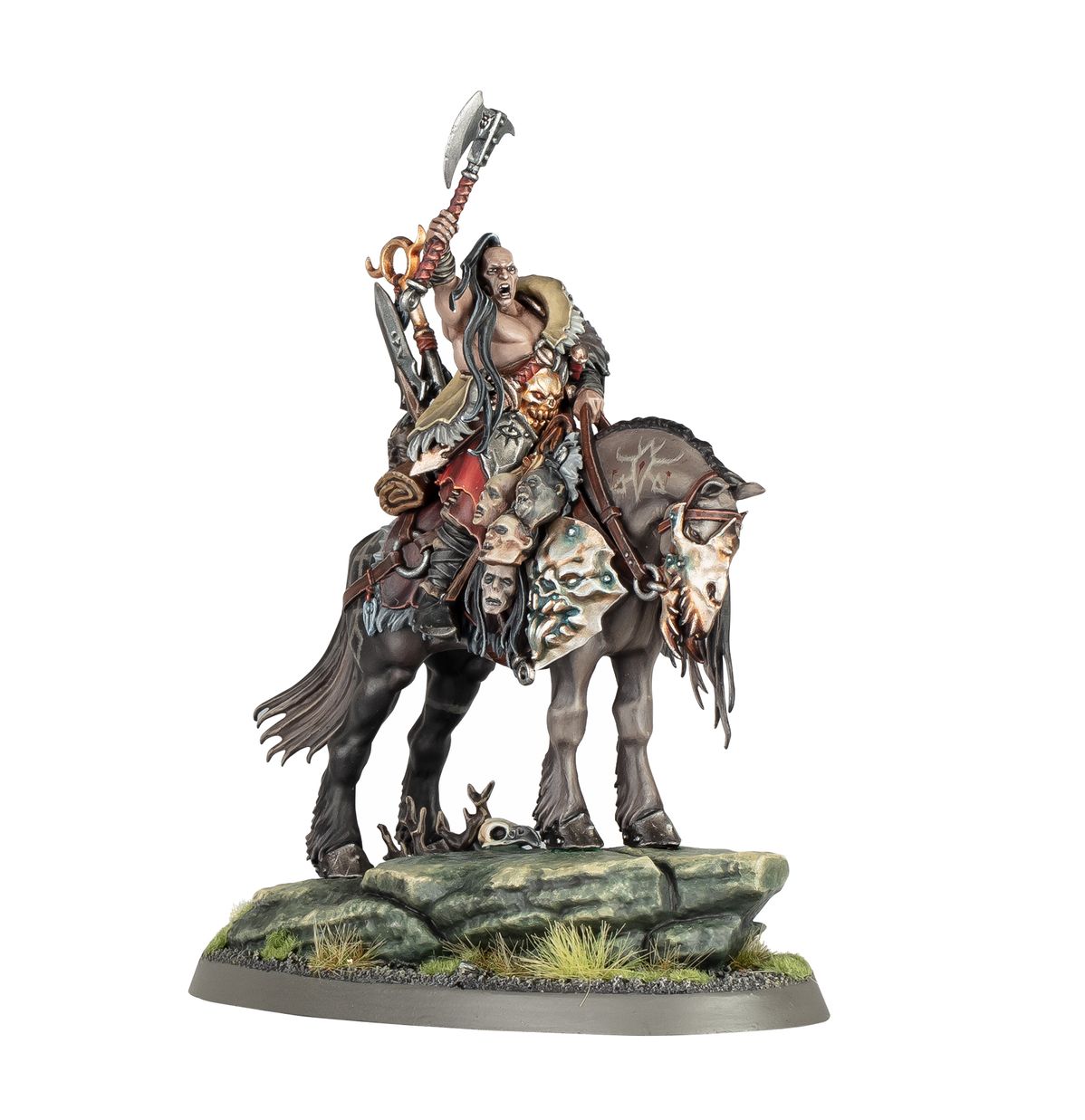 Image of DARKOATH CHIEFTAIN ON WARSTEED Warhammer product