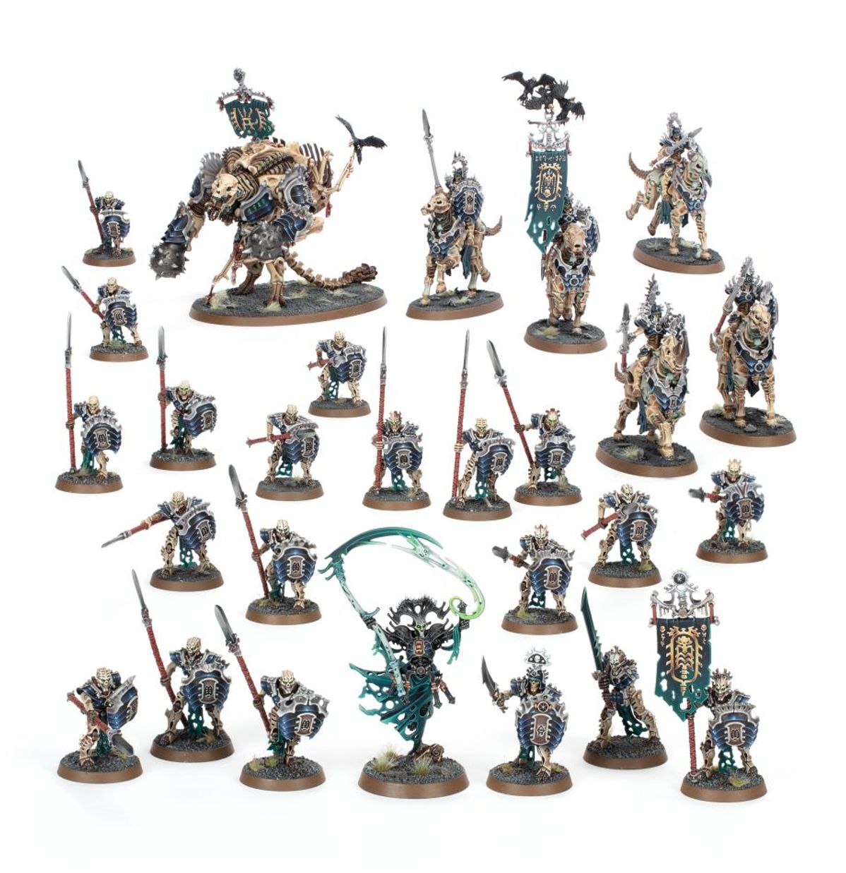 Image of OSSIARCH BONEREAPERS SPEARHEAD Warhammer product