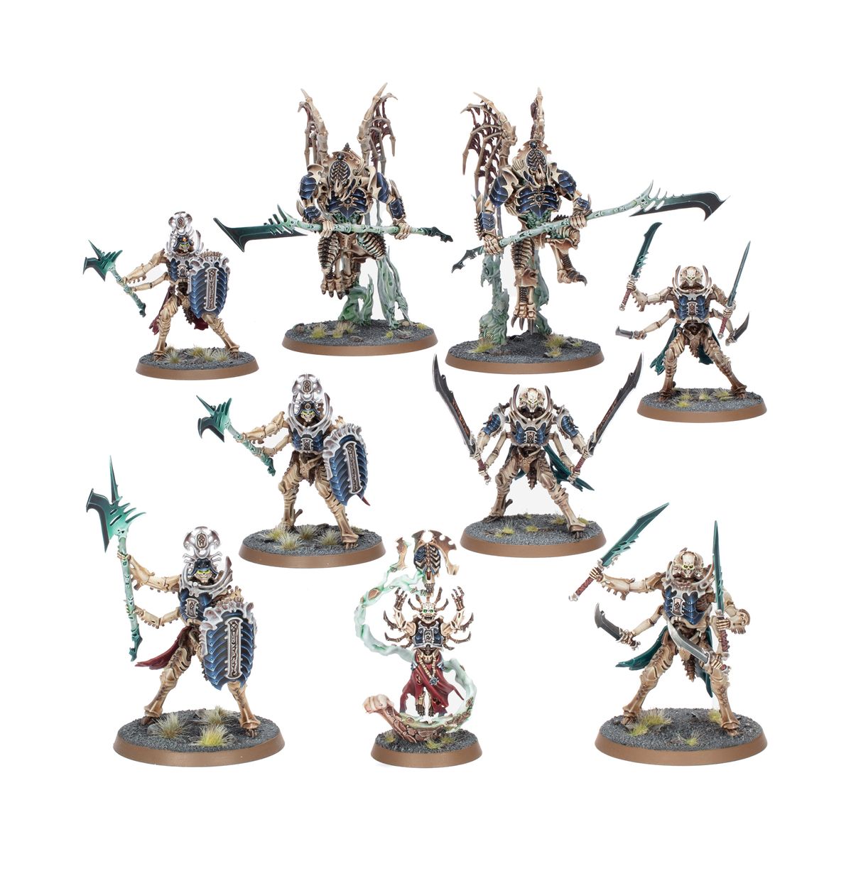 Image of OSSIARCH BONEREAPERS MORTISAN ELITE SPEARHEAD Warhammer product