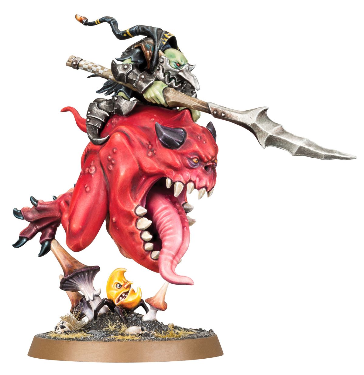 Image of LOONBOSS ON GIANT CAVE SQUIG Warhammer product