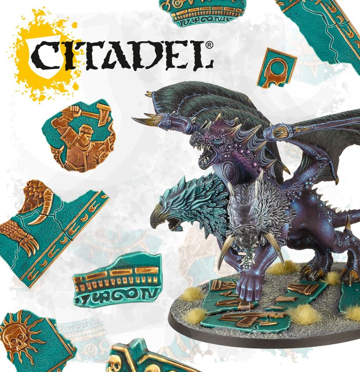 Image of SHATTERED DOMINION LARGE BASE DETAIL Warhammer product