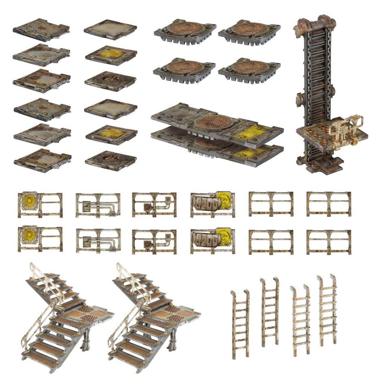 Image of ZONE MORTALIS: PLATFORMS & STAIRS Warhammer product