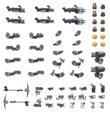 Image of IRONHEAD SQUAT PROSPECTORS WEAPONS & UPGRADES Warhammer product