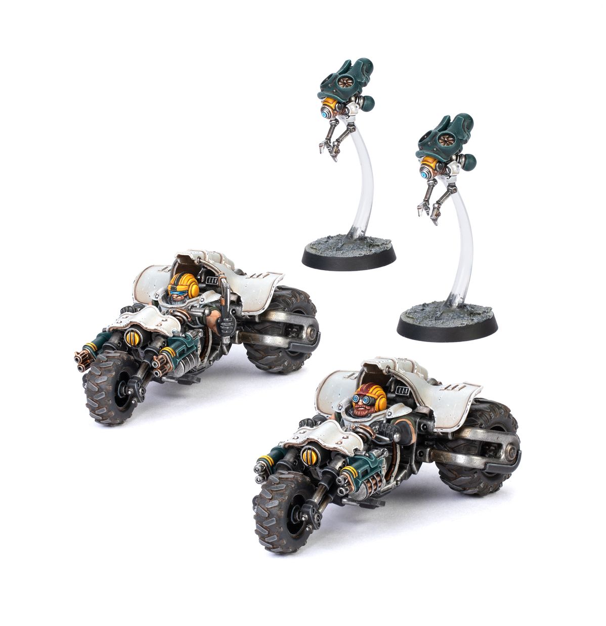 Image of IRONHEAD SQUAT PROSPECTORS SVENOTAR SCOUT TRIKES Warhammer product