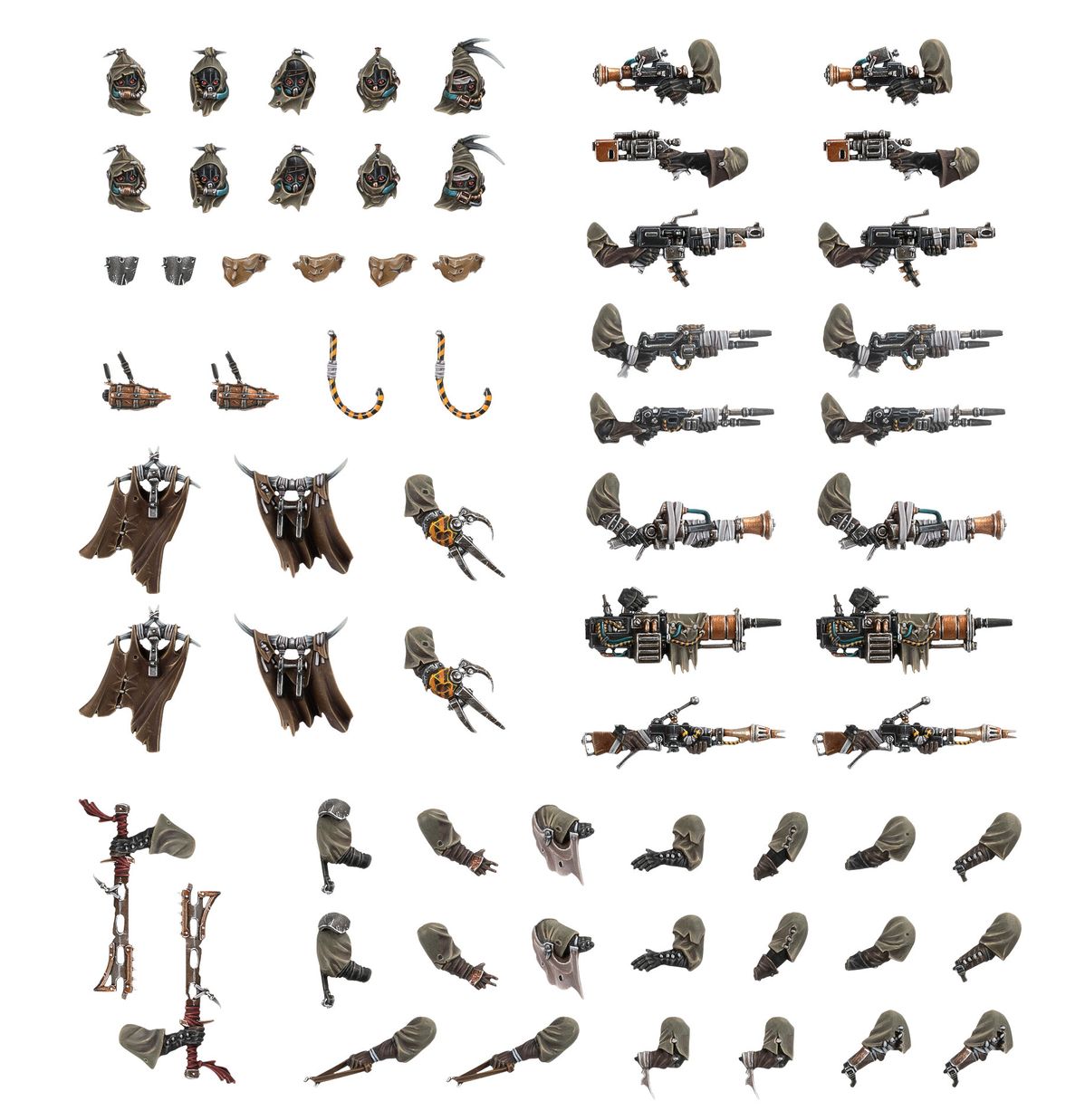 Image of ASH WASTE NOMADS WEAPONS & UPGRADES Warhammer product