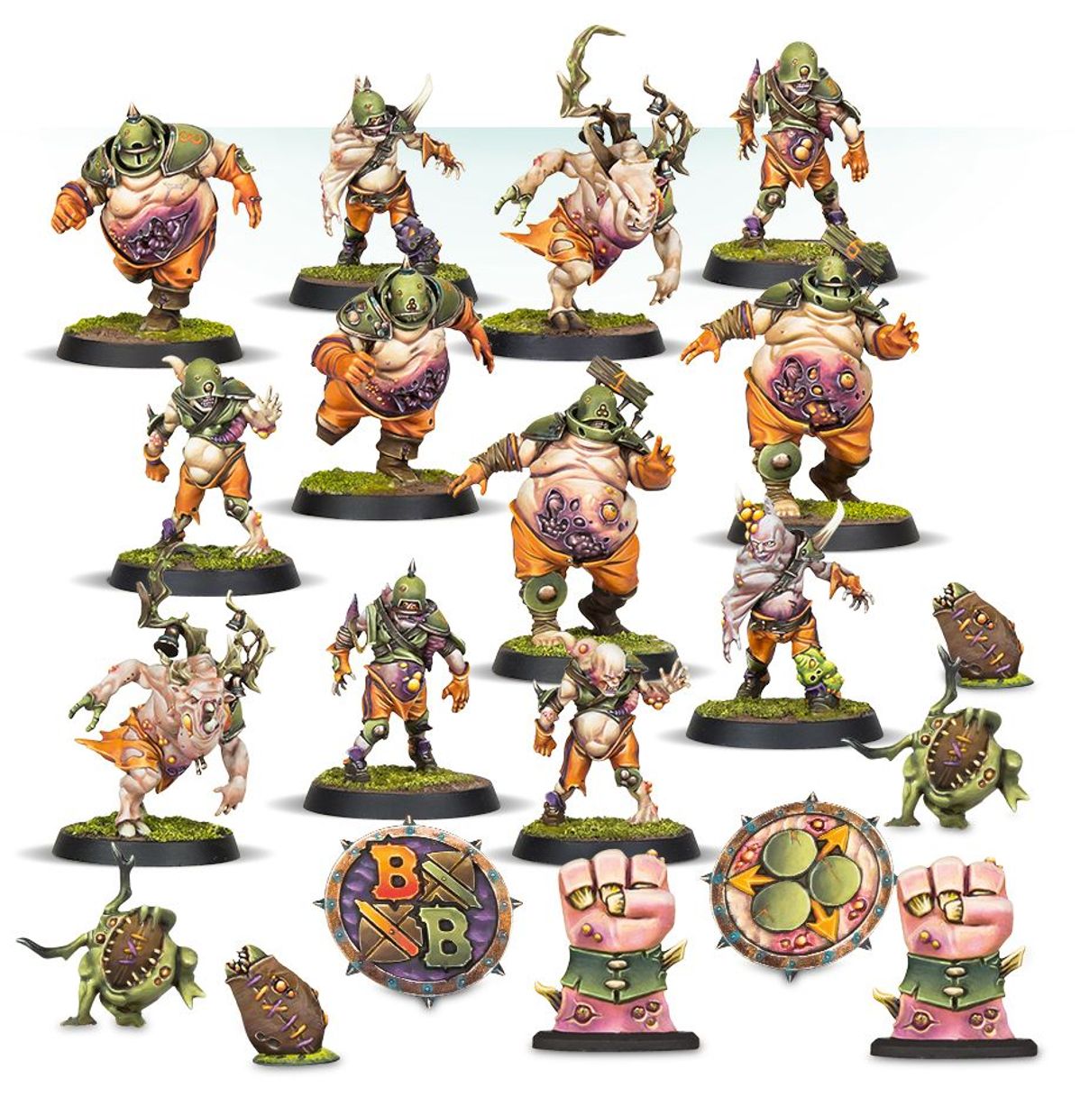Image of BLOOD BOWL: NURGLE TEAM Warhammer product