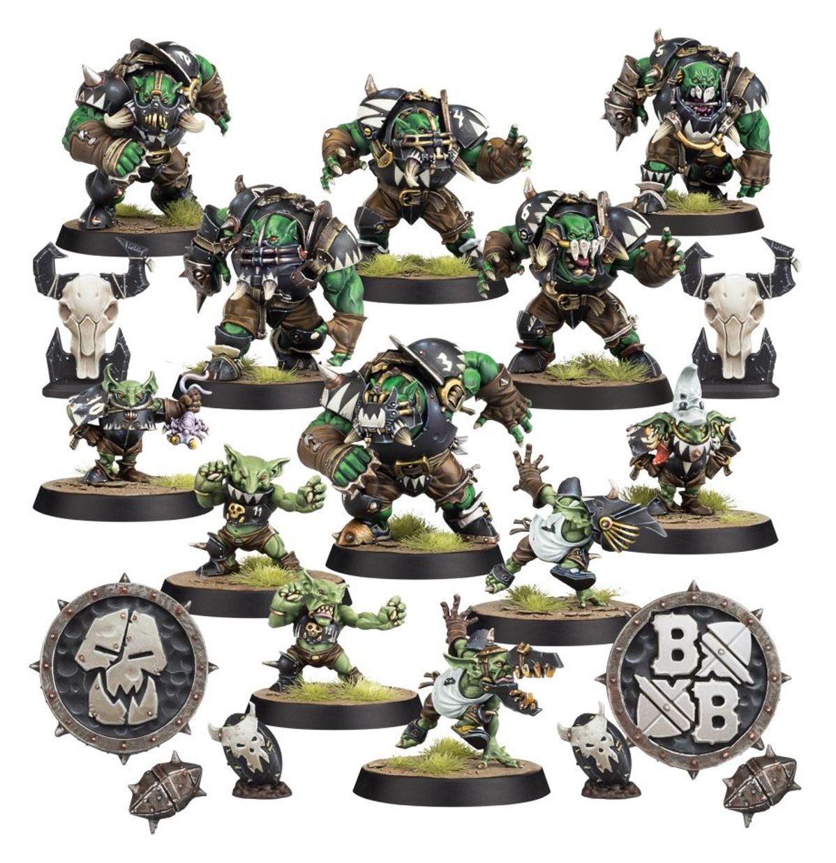 Image of BLOOD BOWL: BLACK ORC TEAM Warhammer product